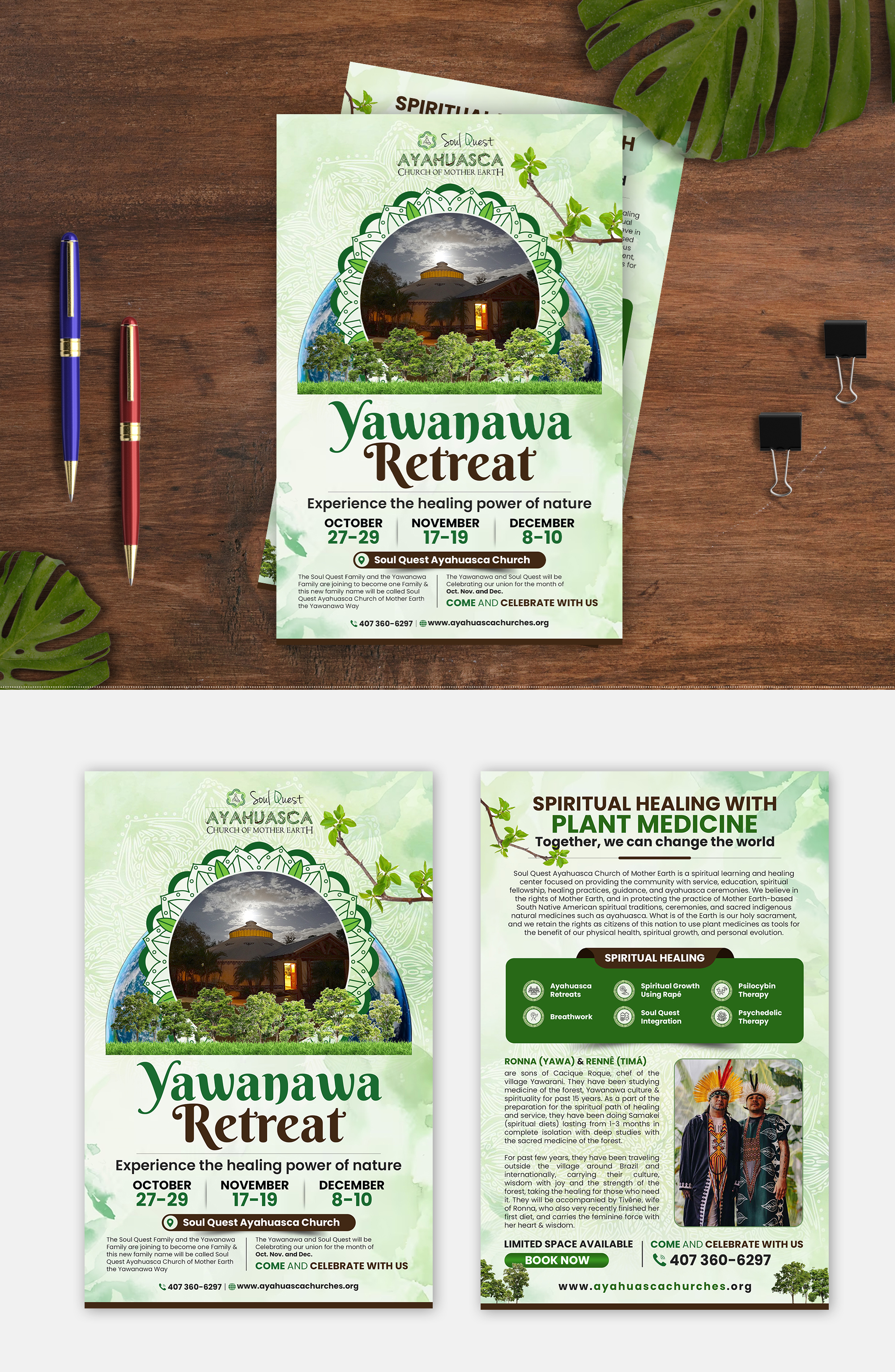 Diseño de Flyer por debdesign para Soul Quest  | Diseño #31368242