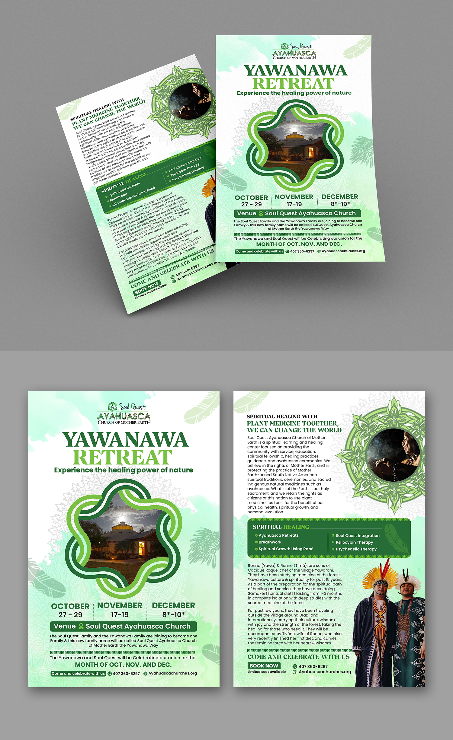 Diseño de Flyer por debdesign para Soul Quest  | Diseño #31368312