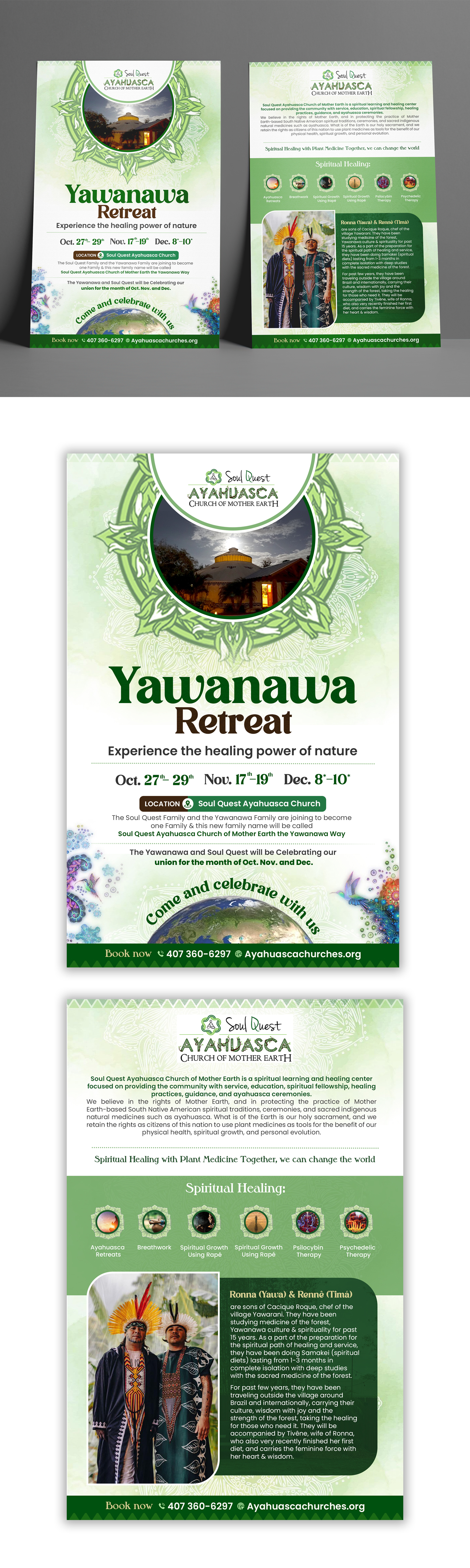 Flyer Design by debdesign for Soul Quest  | Design #31368313