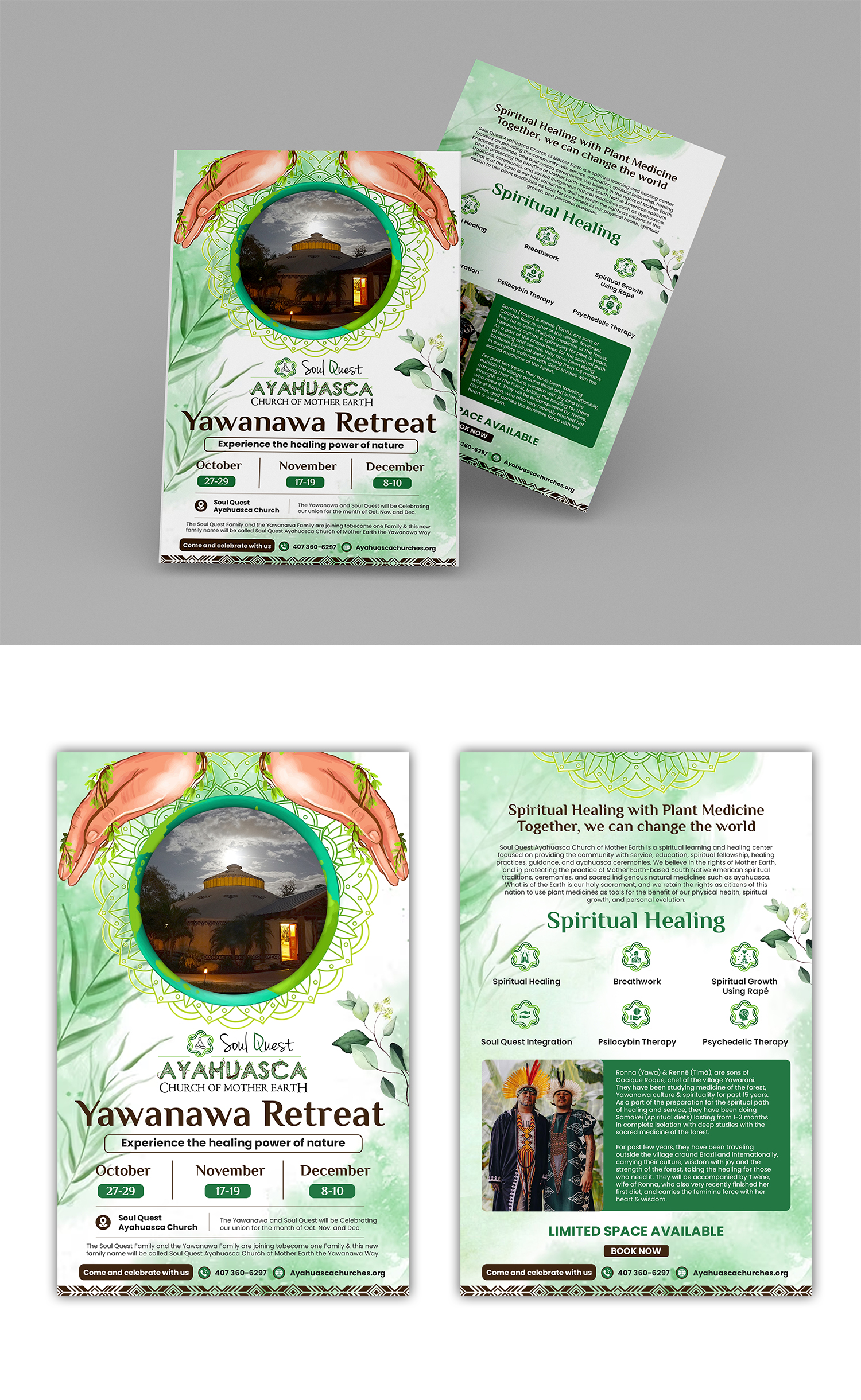 Flyer Design by debdesign for Soul Quest  | Design #31368351