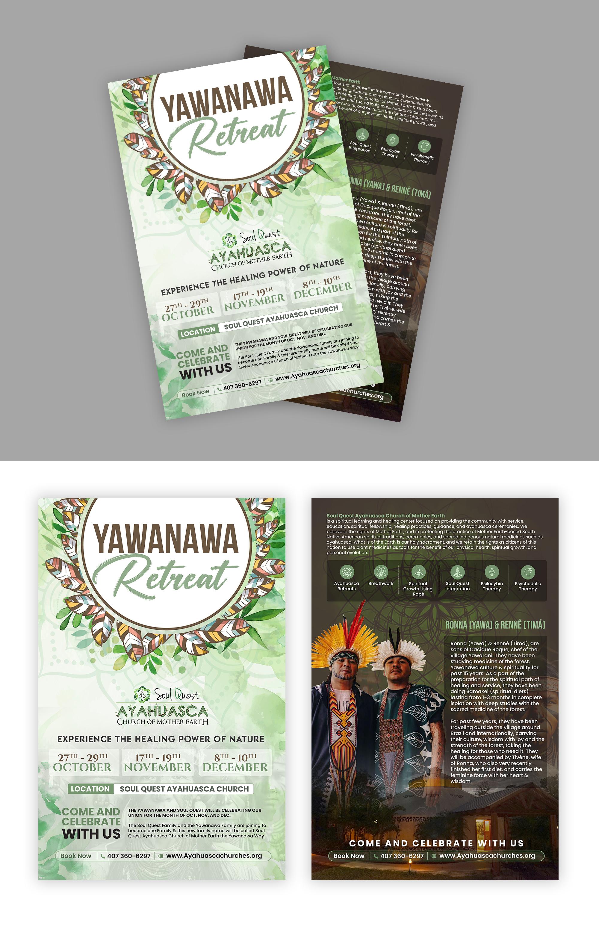 Flyer Design by debdesign for Soul Quest  | Design #31368394