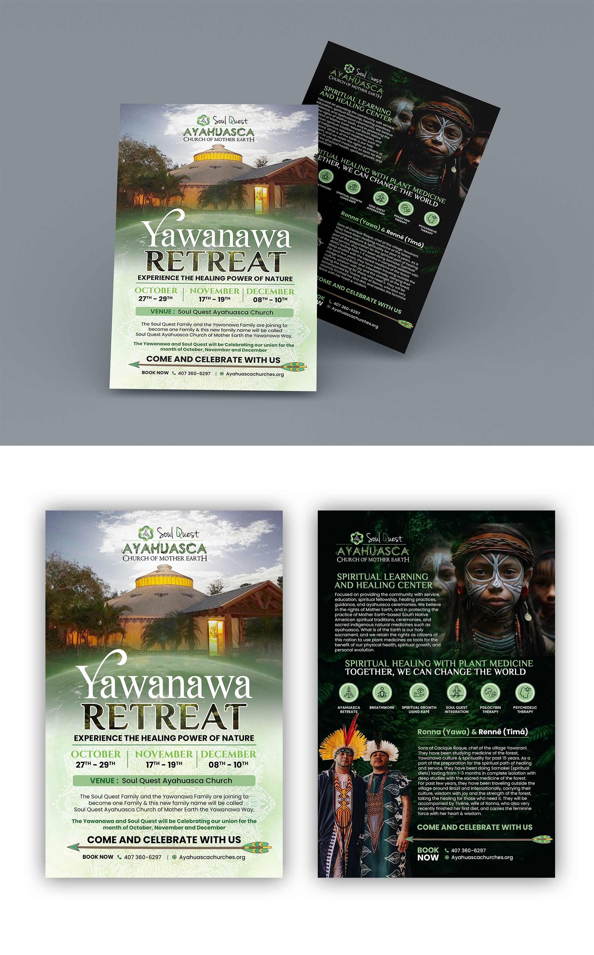 Flyer Design by debdesign for Soul Quest  | Design #31368398