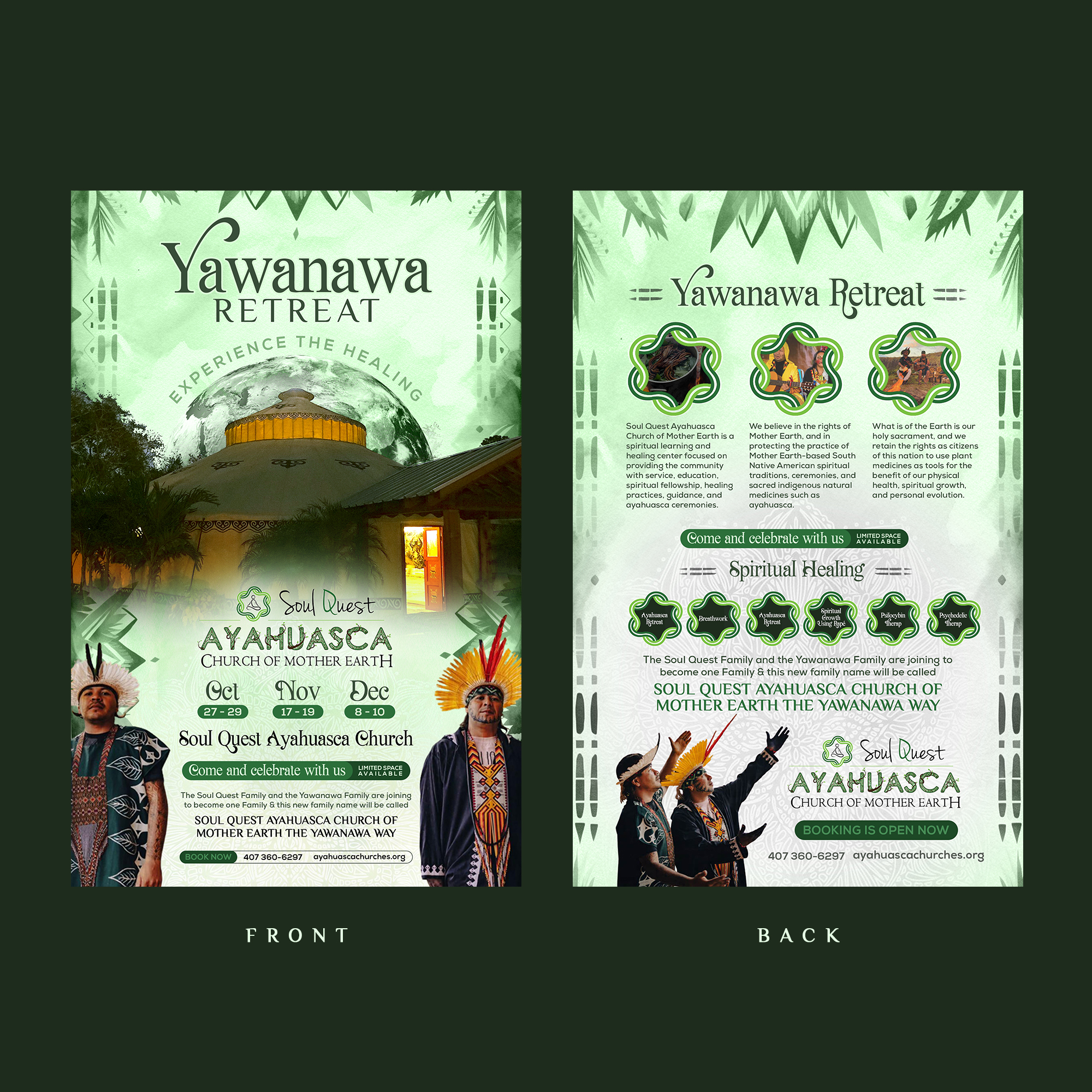 Flyer Design by debdesign for Soul Quest  | Design #31368477