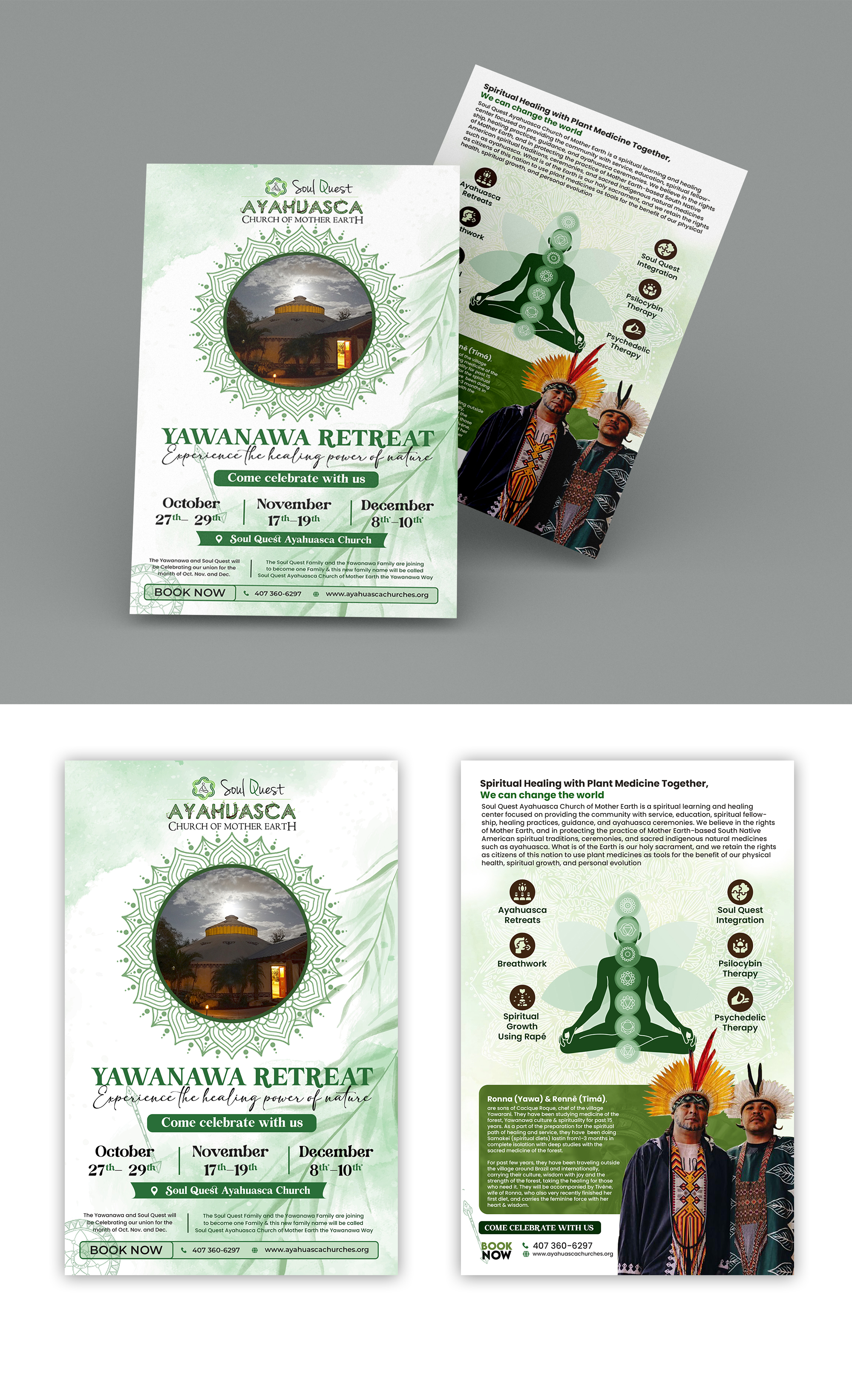 Diseño de Flyer por debdesign para Soul Quest  | Diseño #31369000