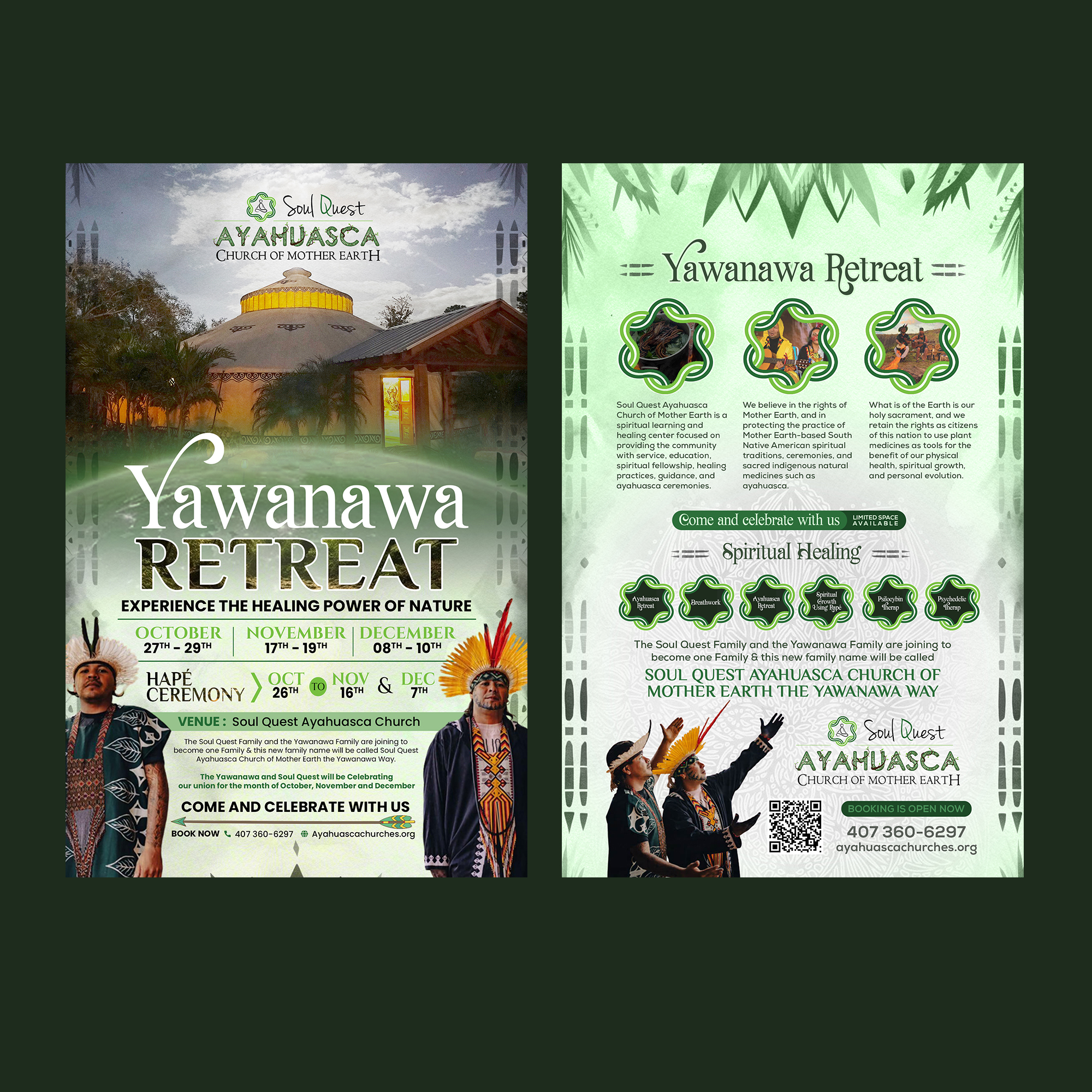 Flyer Design by debdesign for Soul Quest  | Design #31390177