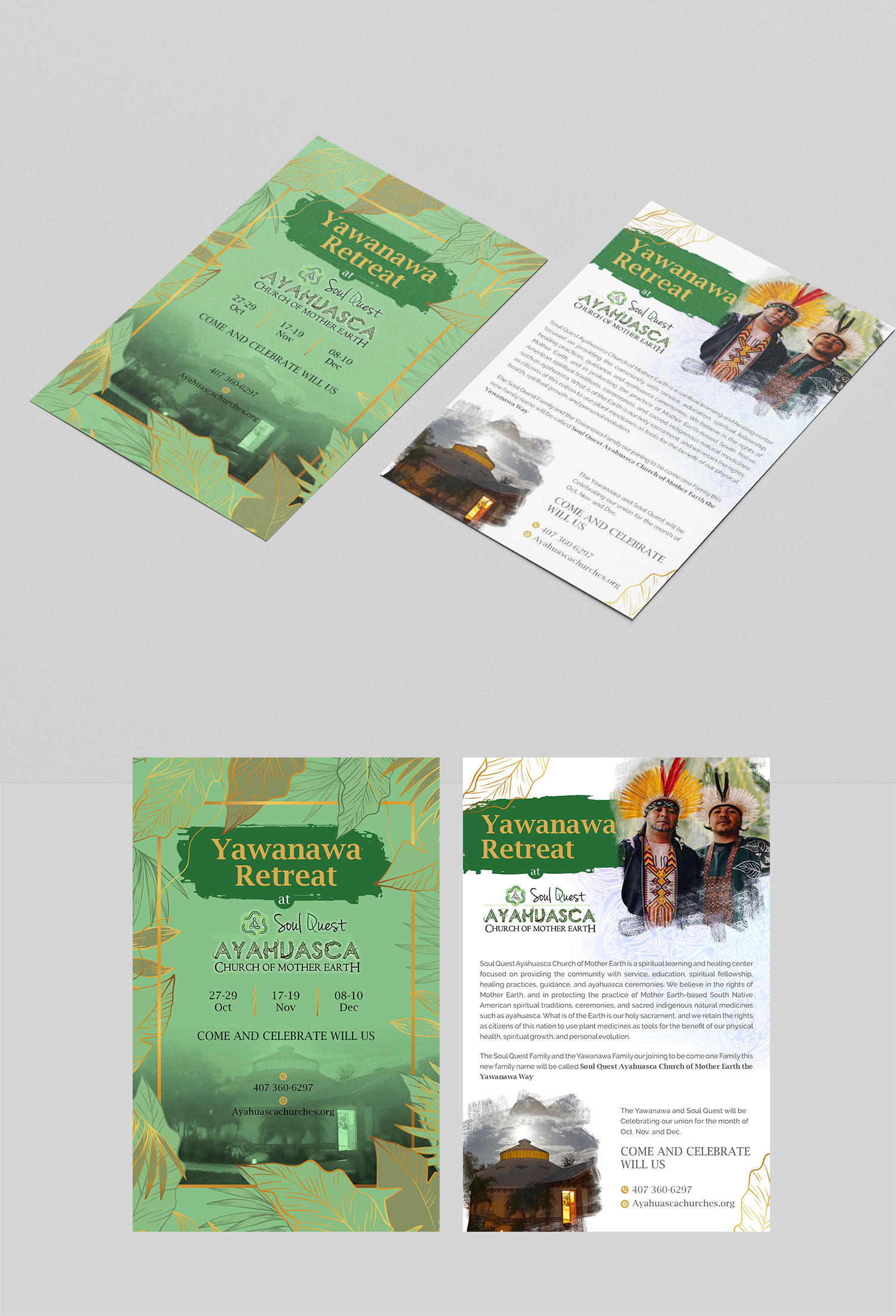 Flyer Design by aspiremedia for Soul Quest  | Design #31371604