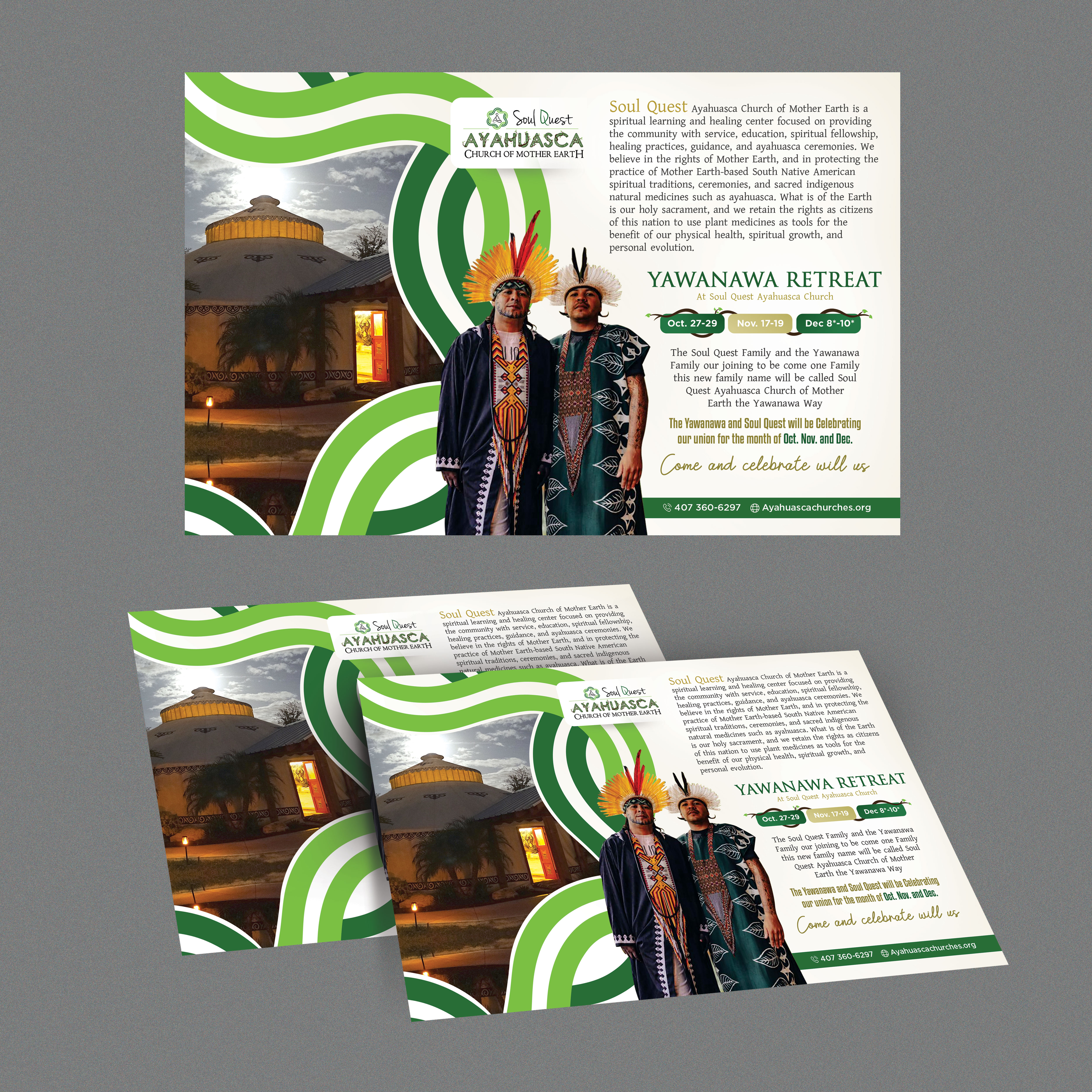 Flyer Design by Stan$oul for Soul Quest  | Design #31367385