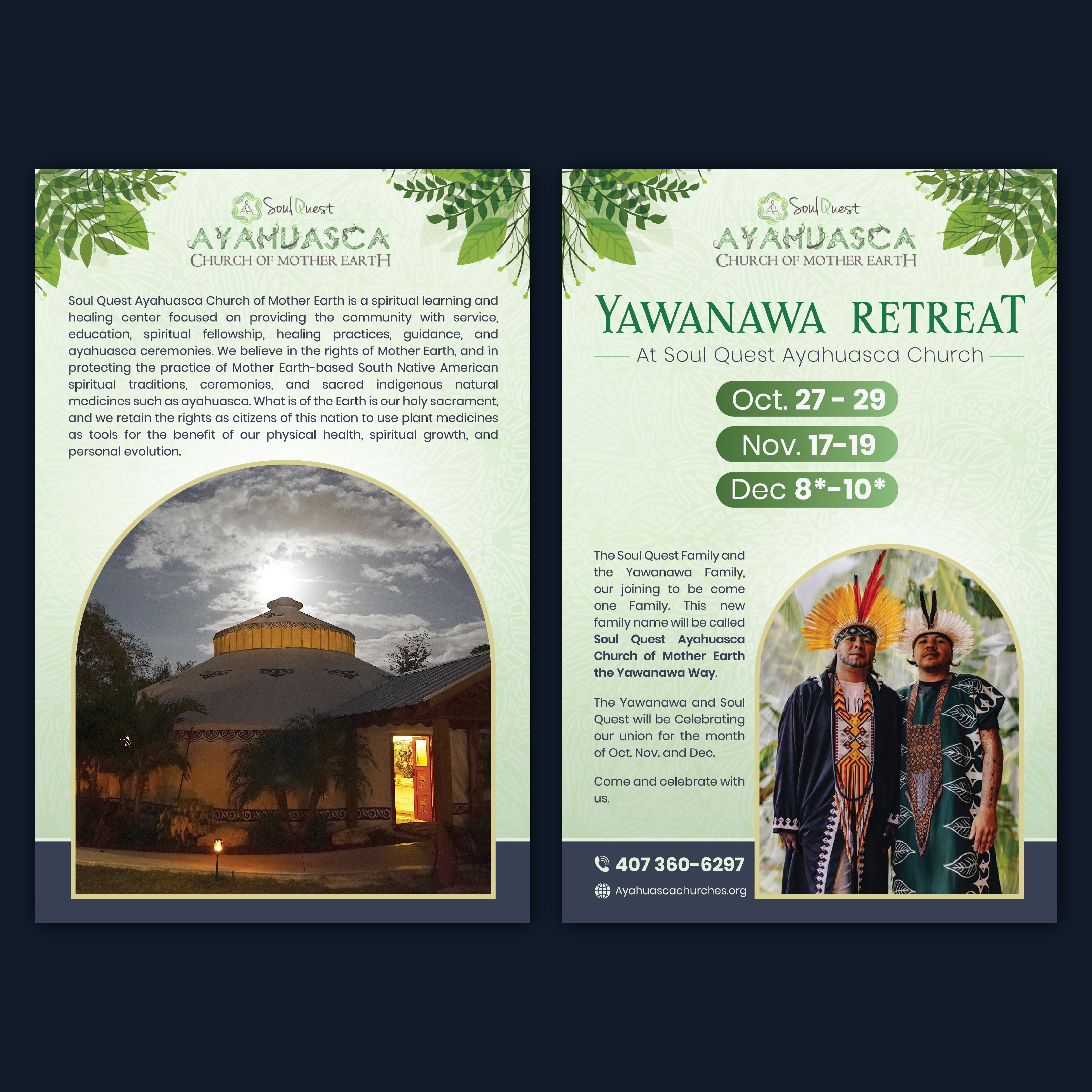 Flyer Design by Bidita Saha for Soul Quest  | Design #31367891