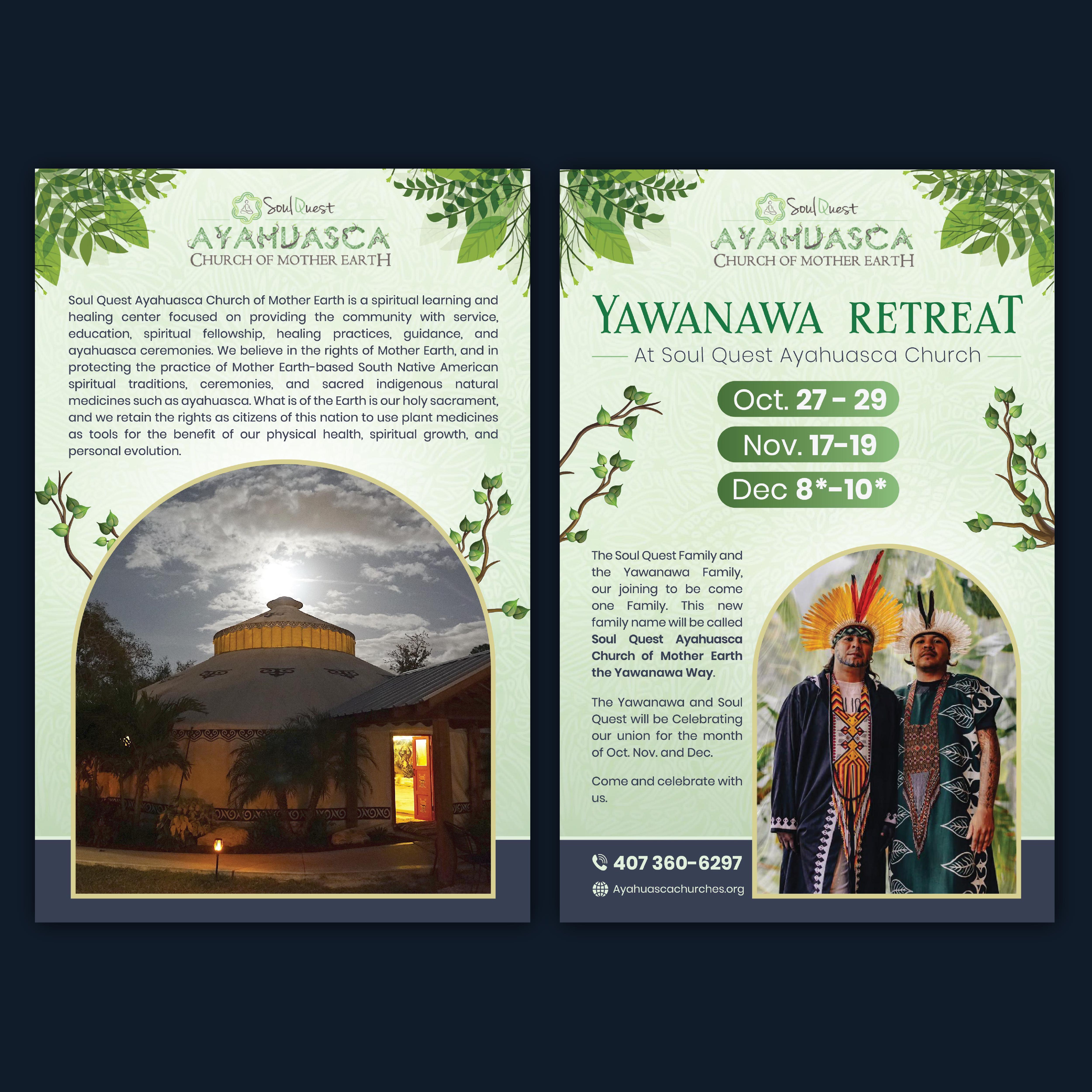 Flyer Design by Bidita Saha for Soul Quest  | Design #31367908