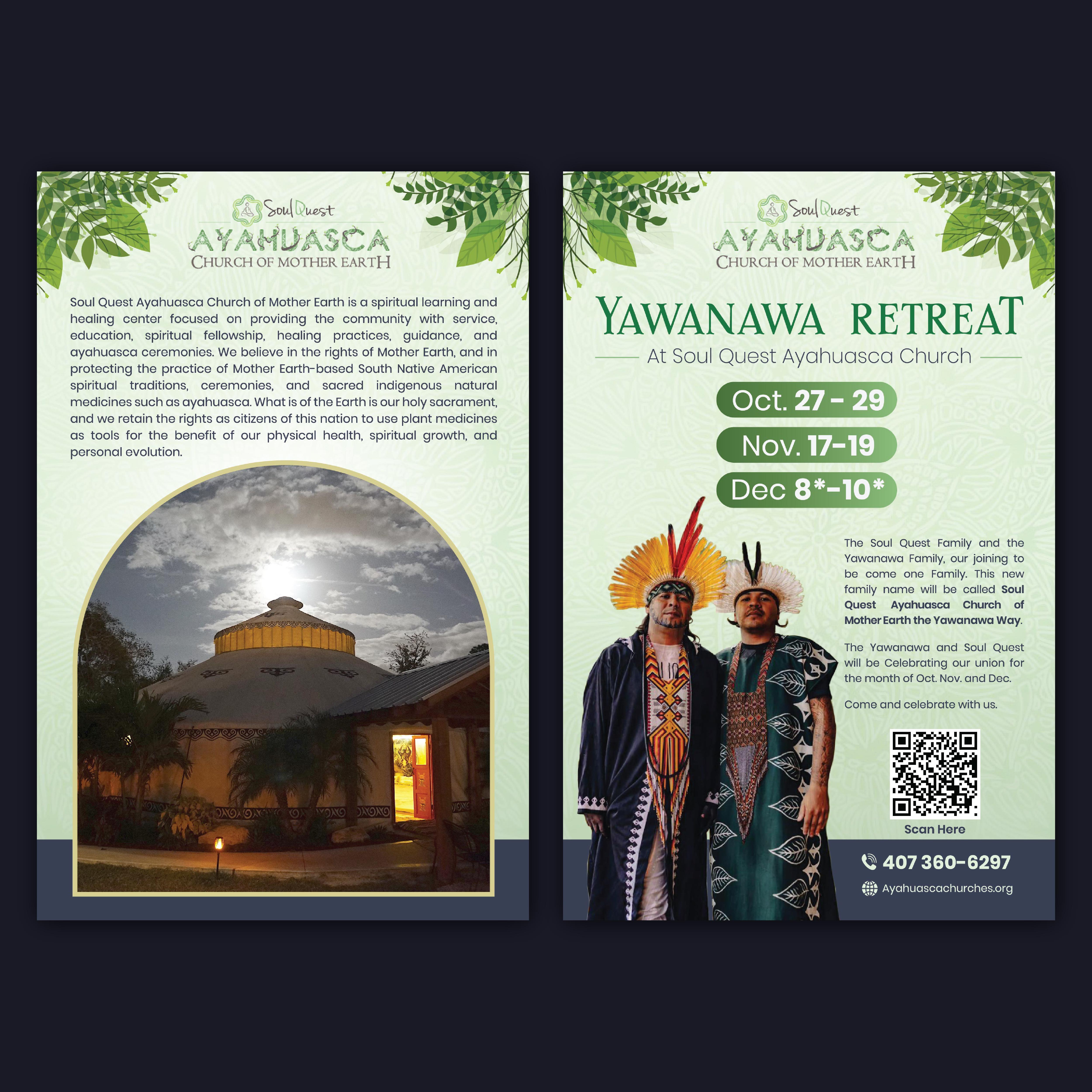 Flyer Design by Bidita Saha for Soul Quest  | Design #31372590