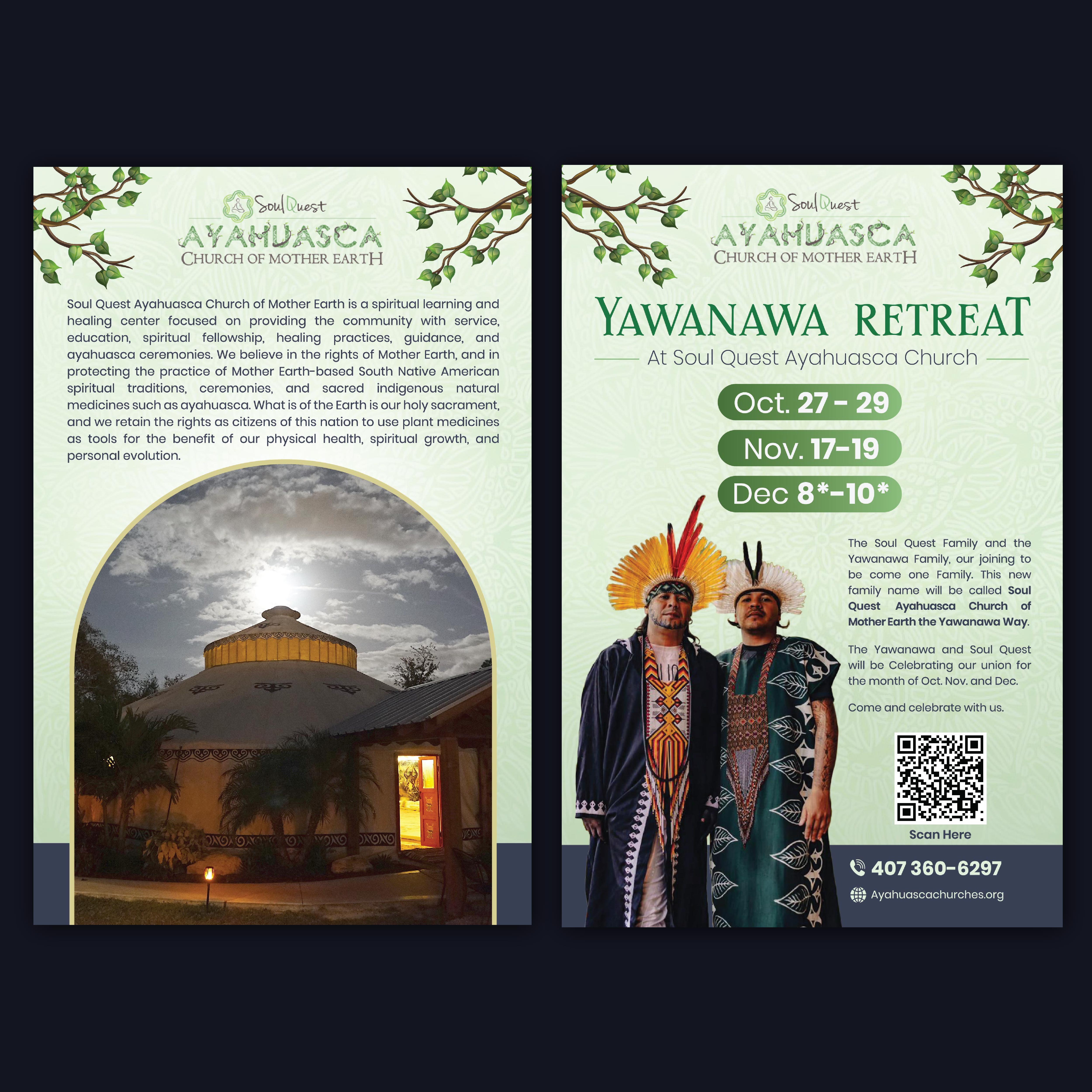 Flyer Design by Bidita Saha for Soul Quest  | Design #31374332