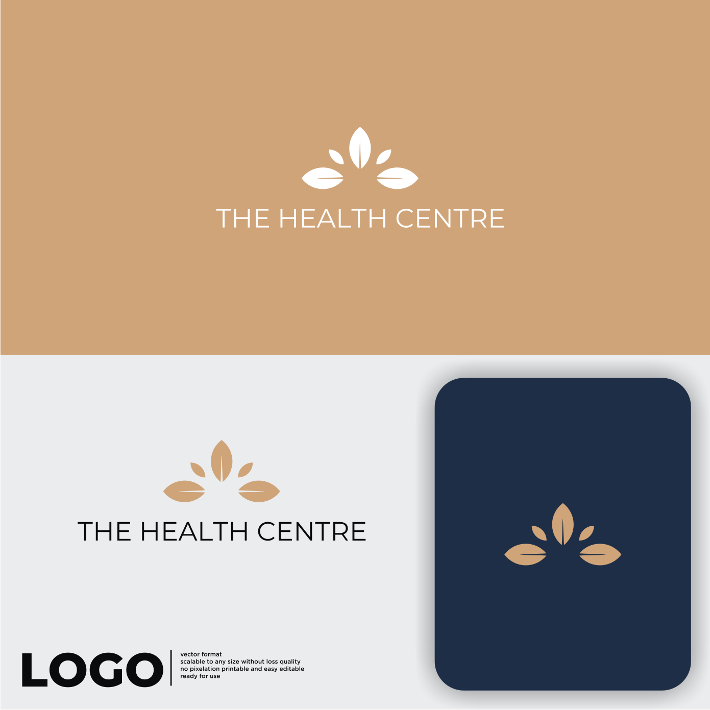 Logo Design by aquila© for The Health Centre Integrative Therapies | Design #31422841