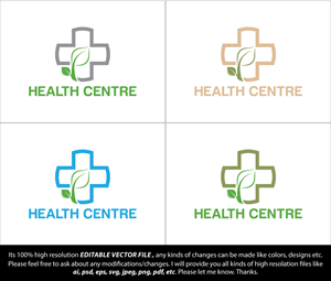 Logo Design by FireflyArt for The Health Centre Integrative Therapies | Design: #31365209