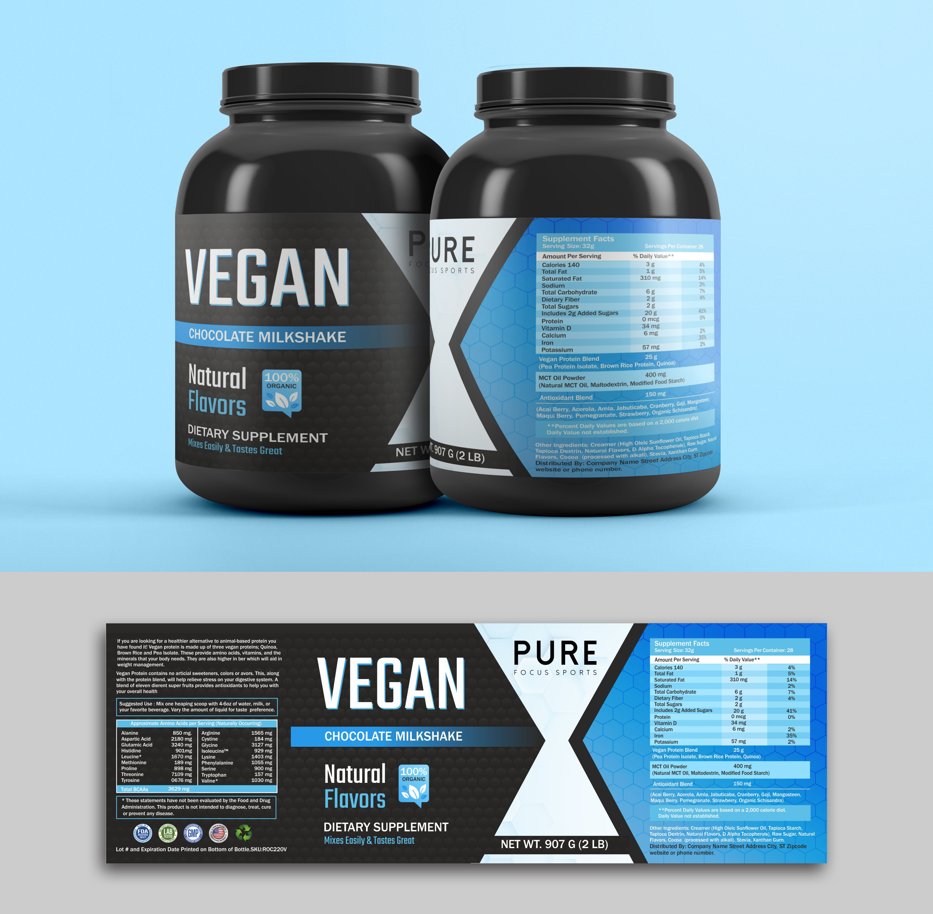 Label Design by KreativeMadz for this project | Design #31394165