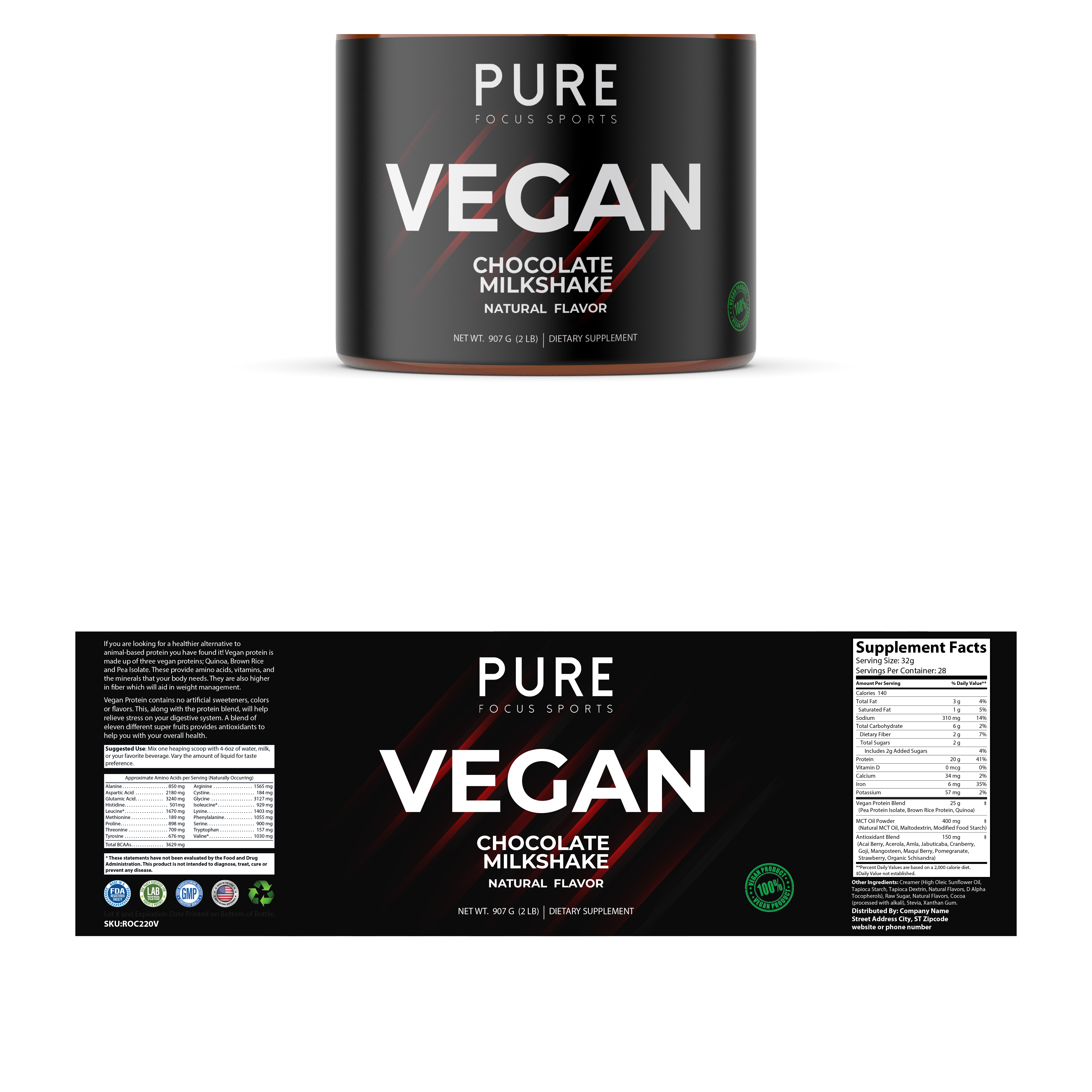 Label Design by Arbaz13 for this project | Design #31419493