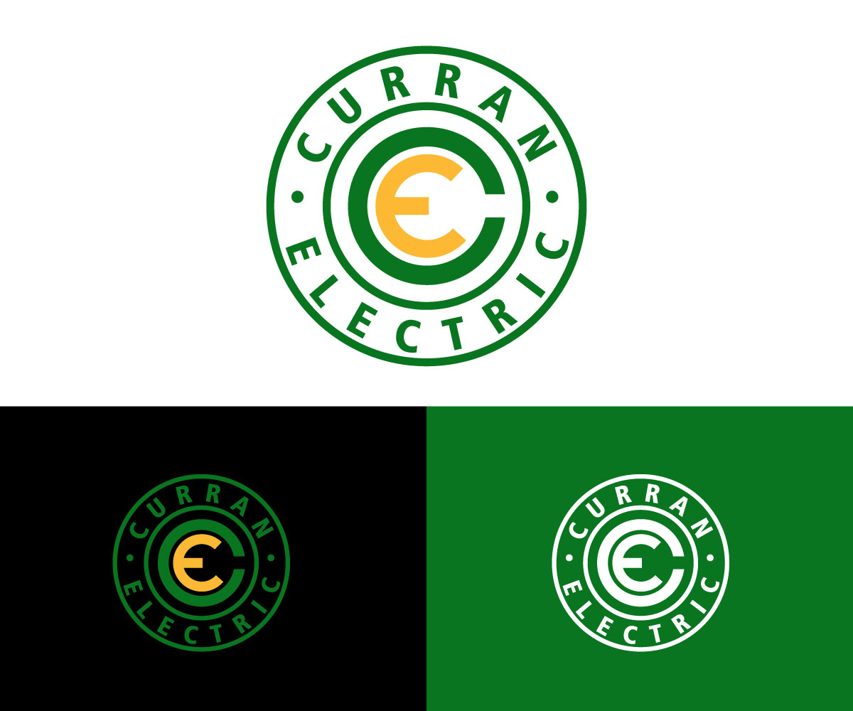 Logo Design by Kavth for Curran Electric | Design #31409976