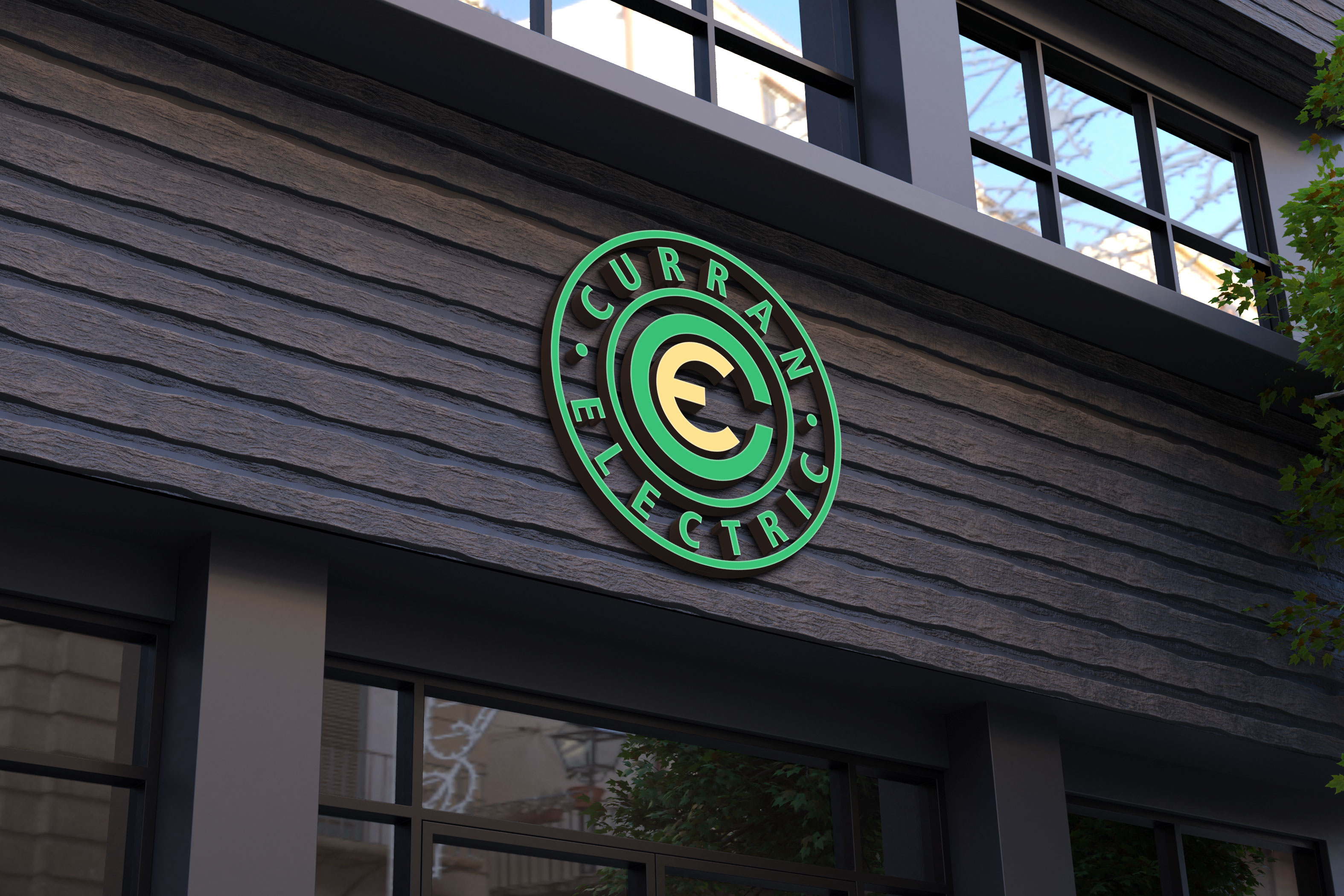 Logo Design by Kavth for Curran Electric | Design #31410048