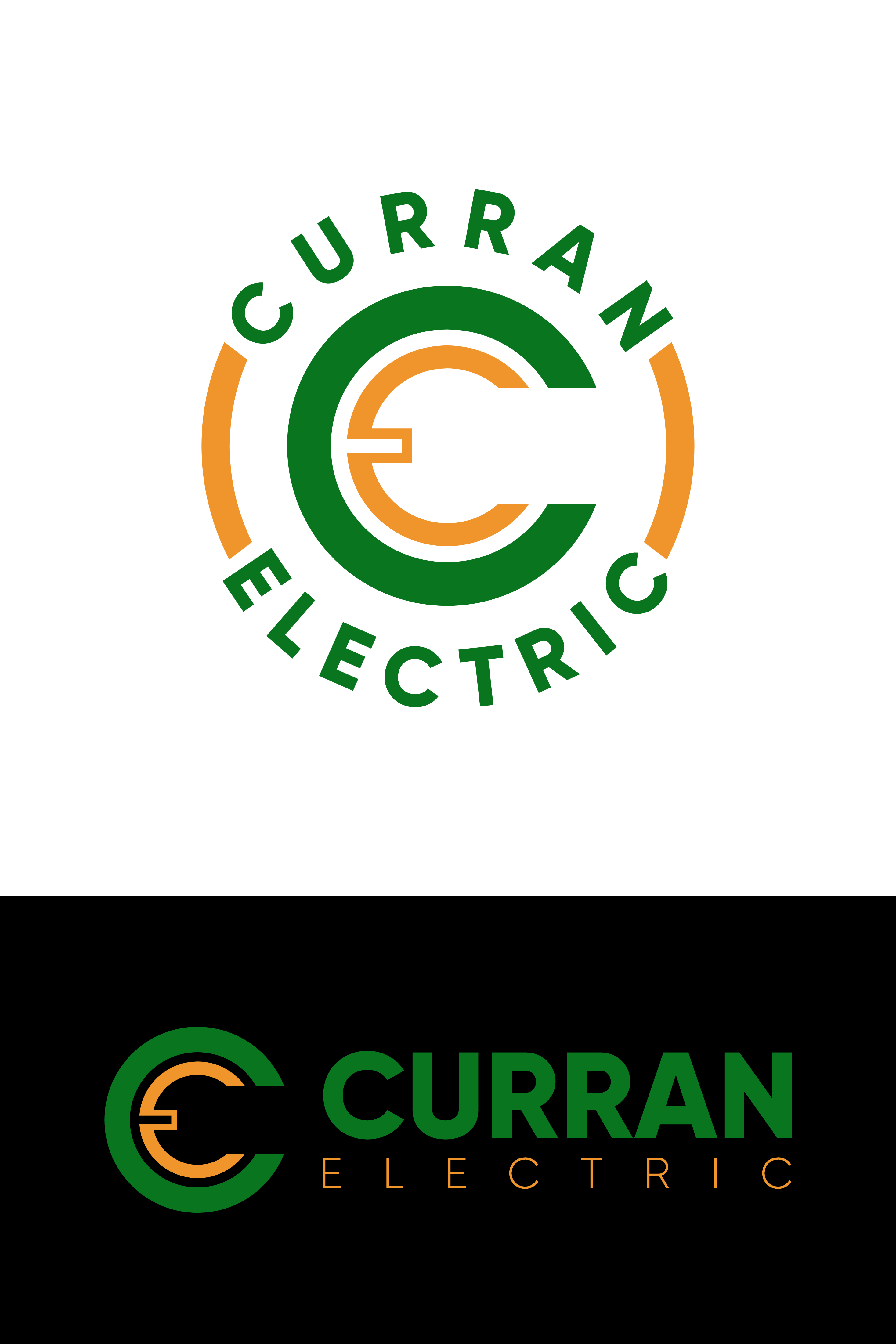 Logo Design by DoppelGanger Studio for Curran Electric | Design #31367162