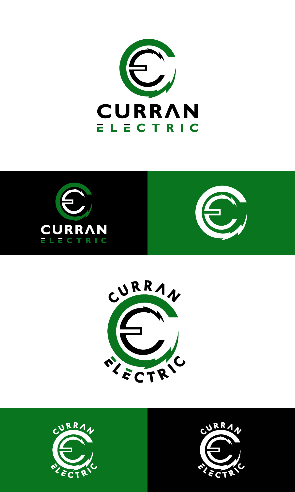 Logo Design by SolidGraphics for Curran Electric | Design #31393008