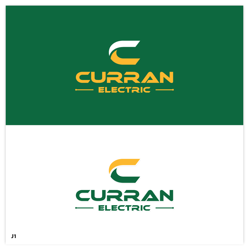 Logo Design by Sujit Banerjee for Curran Electric | Design #31369630