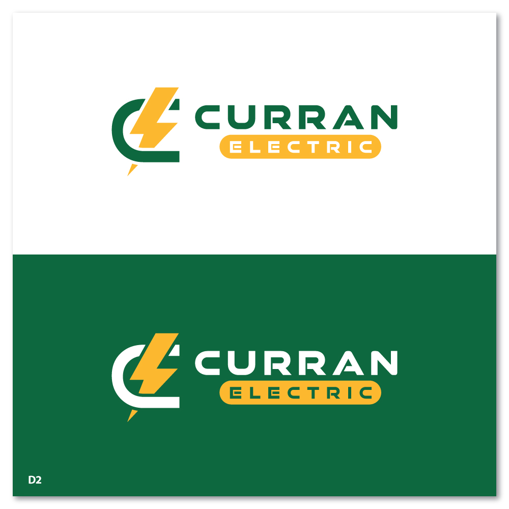 Logo Design by Sujit Banerjee for Curran Electric | Design #31369633