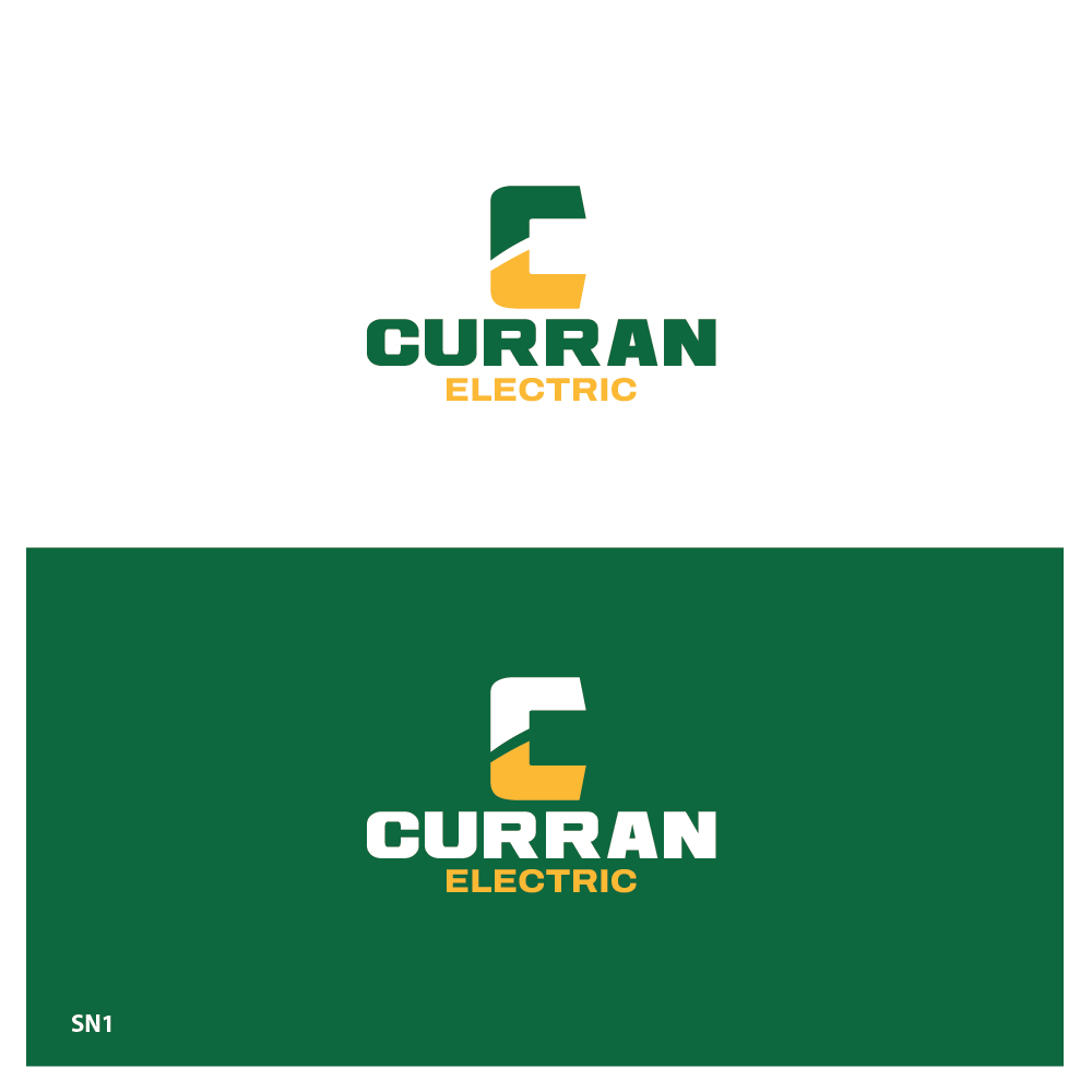 Logo Design by Sujit Banerjee for Curran Electric | Design #31369850