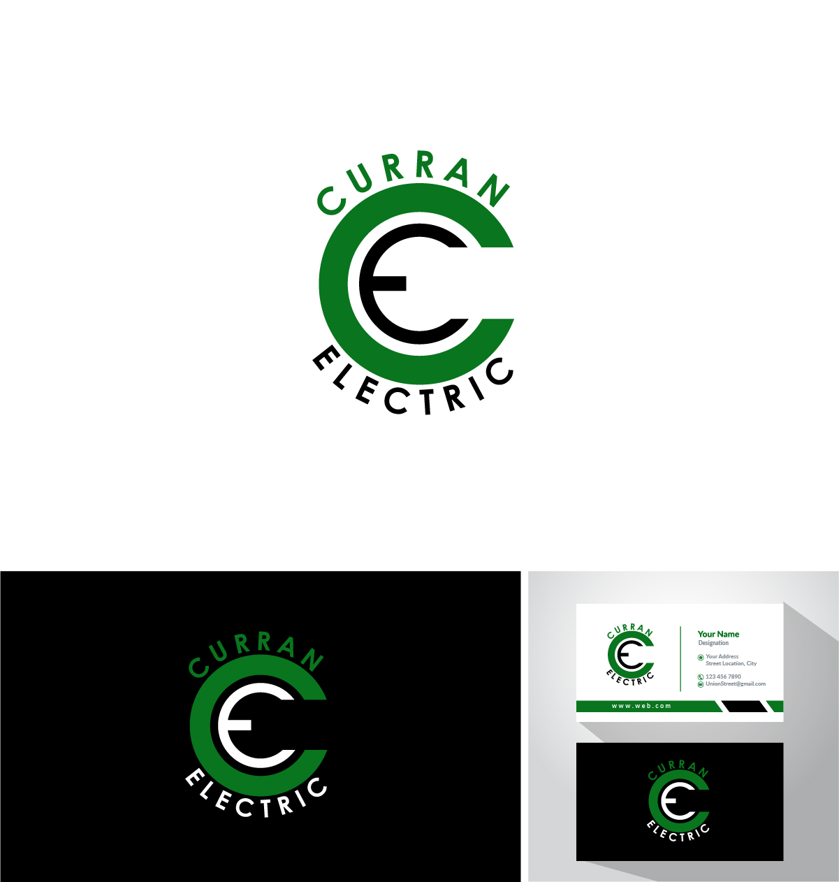 Logo Design by Deziners Zone for Curran Electric | Design #31367671
