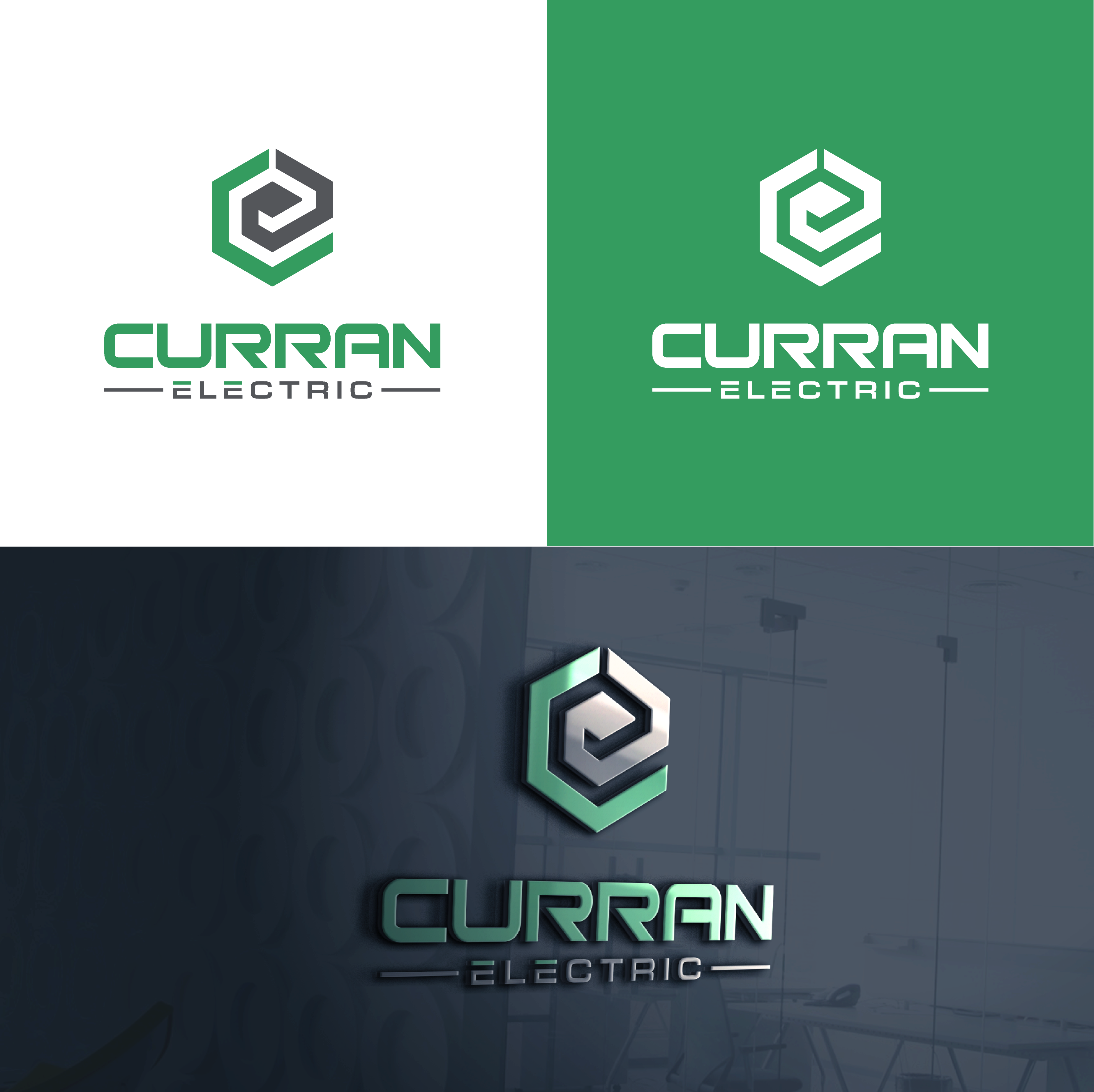 Logo Design by The Lion Studios for Curran Electric | Design #31372872