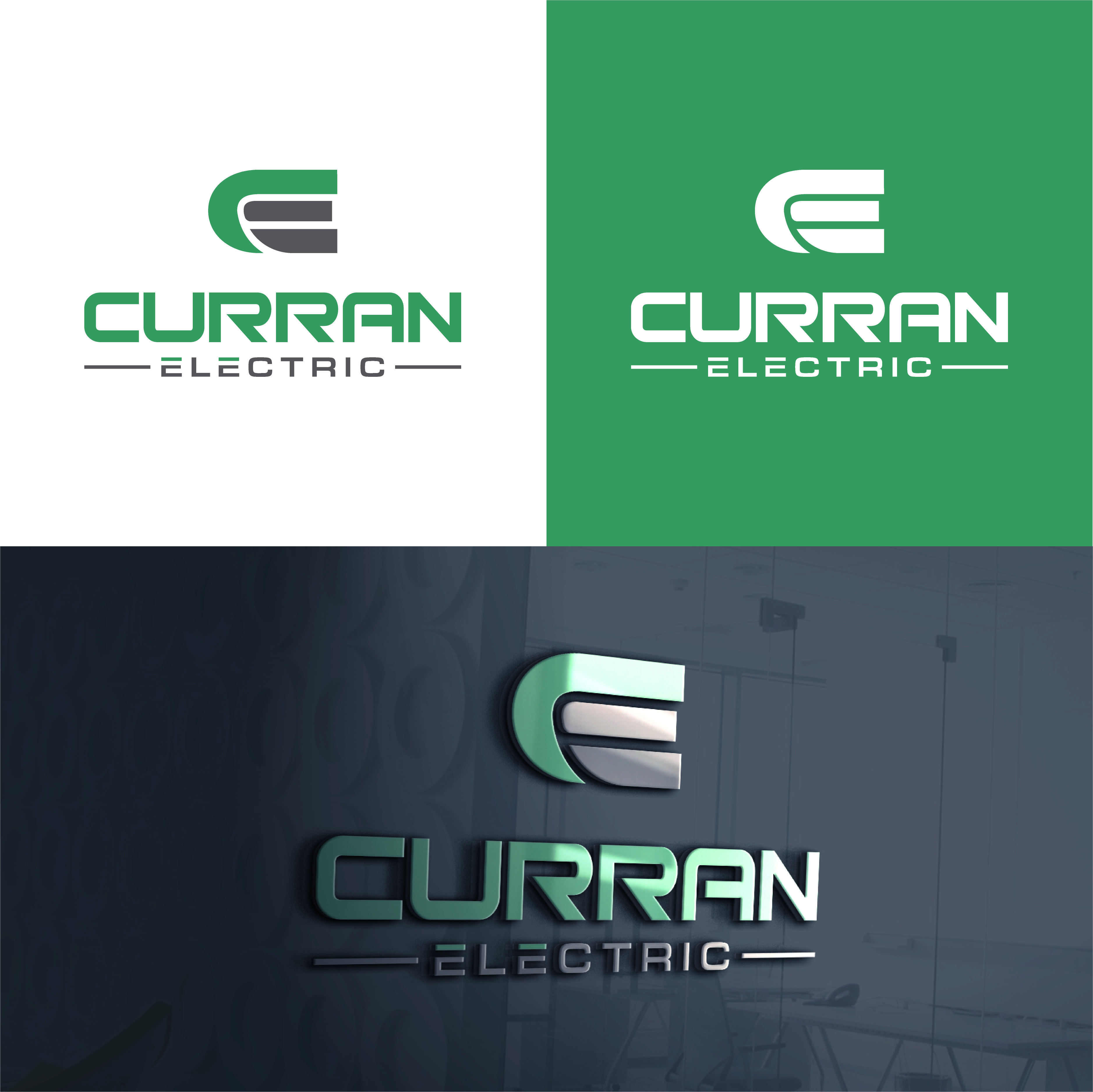Logo Design by The Lion Studios for Curran Electric | Design #31372916