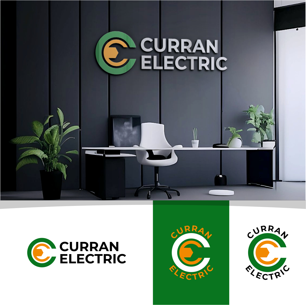 Logo Design by yafi for Curran Electric | Design #31409403
