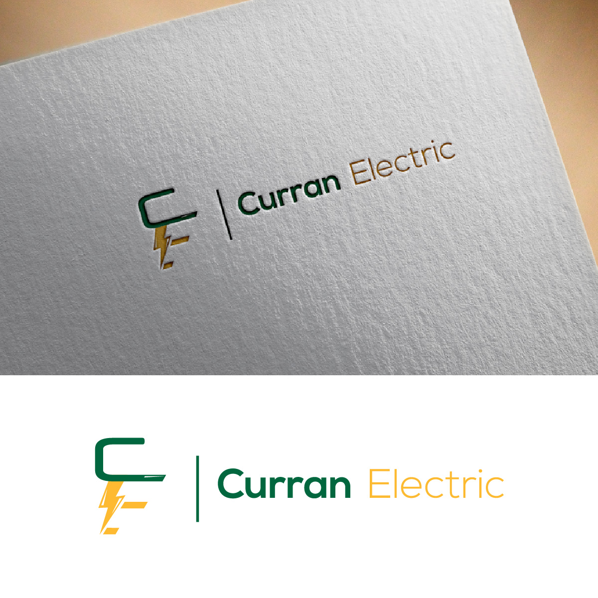 Logo Design by fly  design for Curran Electric | Design #31370549