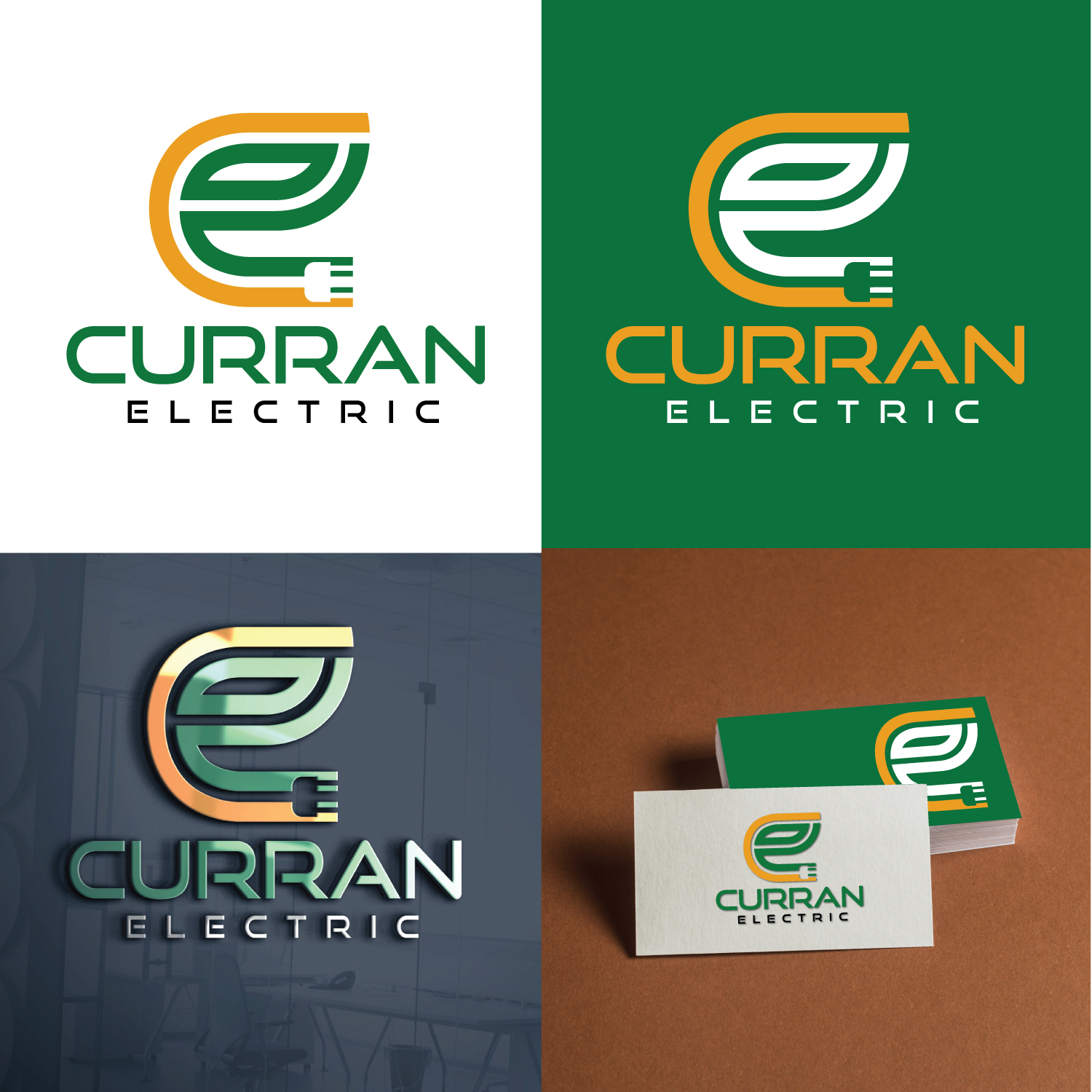Logo Design by concepts for Curran Electric | Design #31400832