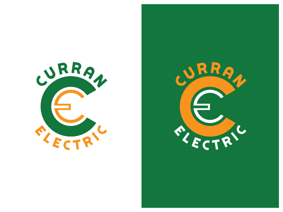 Logo Design by Sacril for Curran Electric | Design #31409720