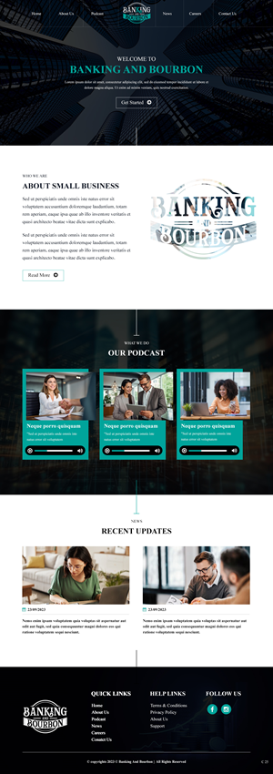 Web Design par pb pour Sentinel Way | Design : #31377461