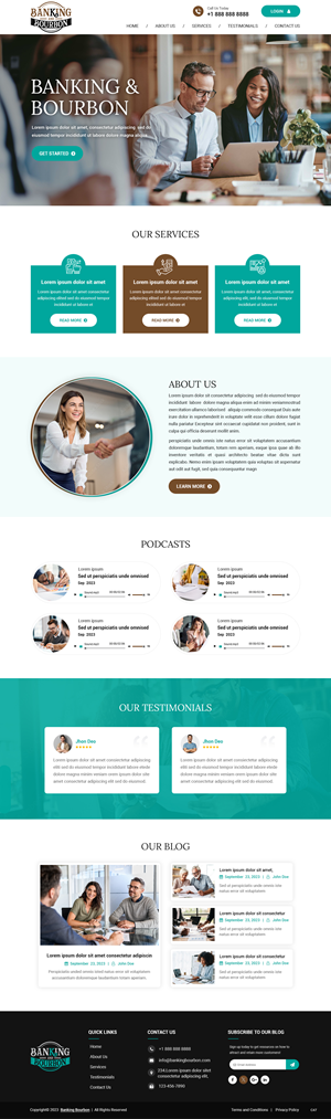 Web Design par pb pour Sentinel Way | Design : #31377462