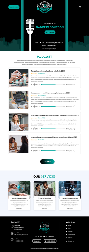 Web Design par pb pour Sentinel Way | Design : #31377466