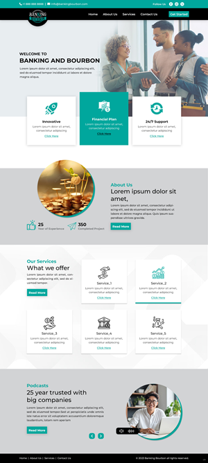 Web Design par pb pour Sentinel Way | Design : #31377470