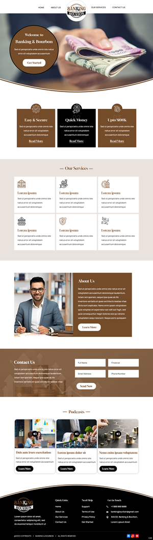 Web Design par pb pour Sentinel Way | Design : #31377471