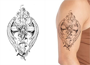 Tattoo Design by Mayuracww for this project | Design #31387839
