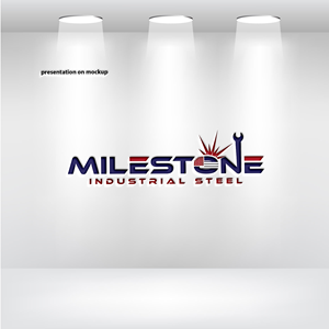 Logo Design by RRR Design for Milestone Industrial Steel  | Design: #31375785
