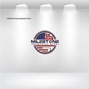 Logo Design by RS_Design for Milestone Industrial Steel  | Design: #31376048