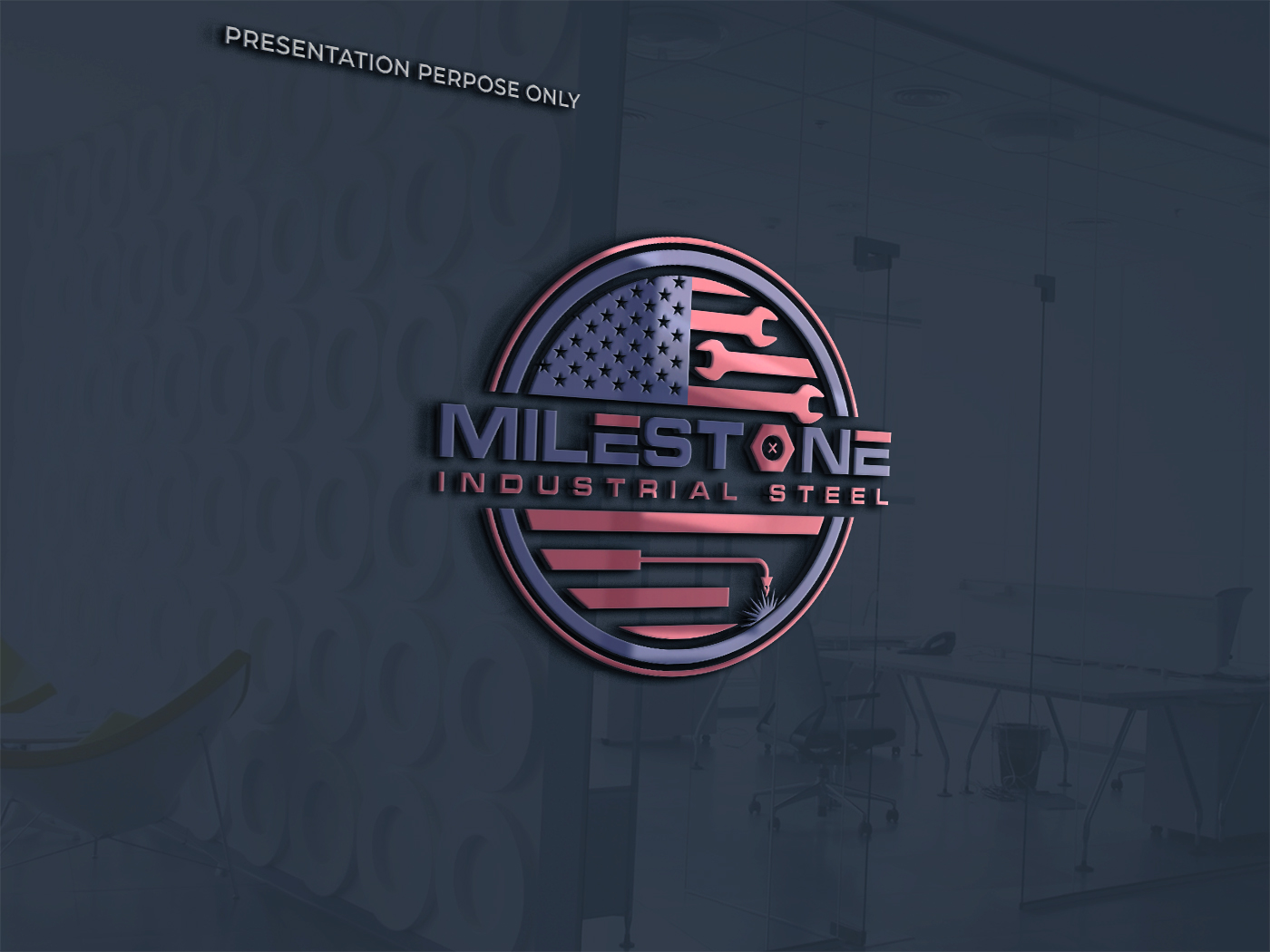 Logo Design by RS_Design for Milestone Industrial Steel  | Design #31376049