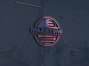 Logo Design by RS_Design for Milestone Industrial Steel  | Design: #31376381