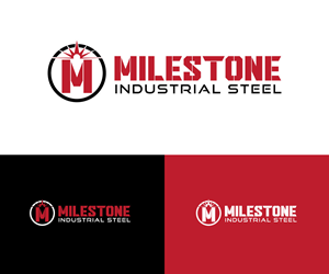 Logo Design by Kavth for Milestone Industrial Steel  | Design: #31415153