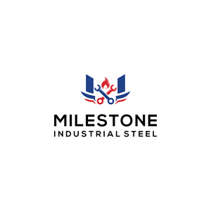 Logo Design by Kaze56 for Milestone Industrial Steel  | Design: #31376245