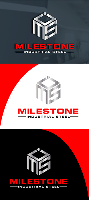 Diseño de Logo por uzzal100 para Milestone Industrial Steel  | Diseño #31379710