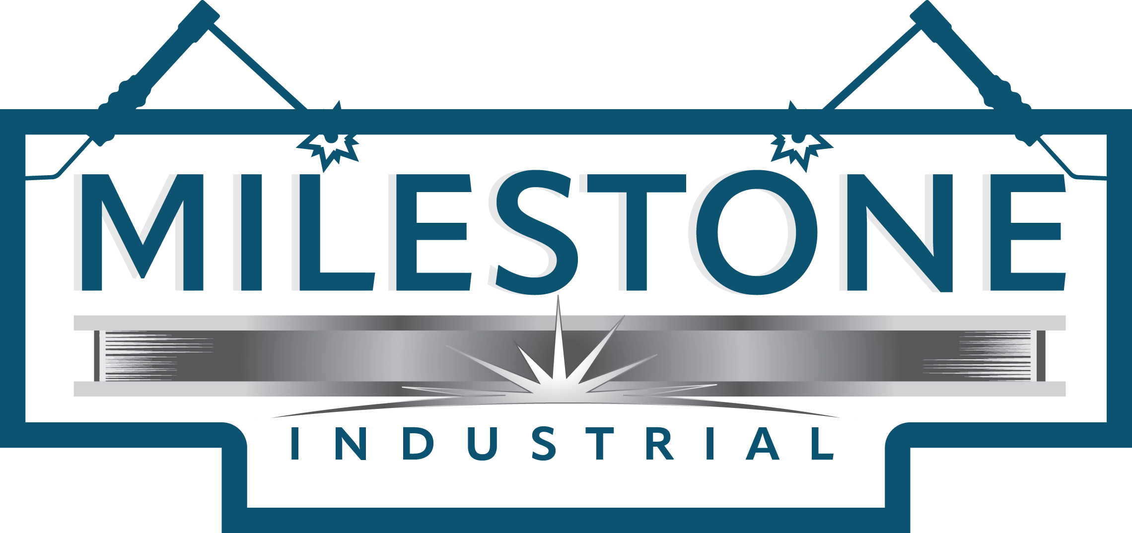 Logo Design by galangraphics for Milestone Industrial Steel  | Design #31436550