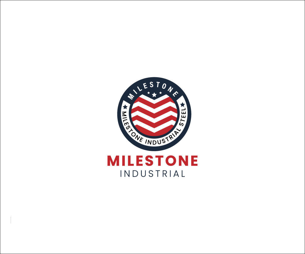 Logo Design by Art97 for Milestone Industrial Steel  | Design #31378907