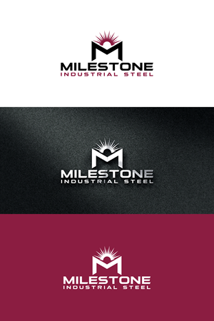 Logo Design by xum for Milestone Industrial Steel  | Design: #31376455