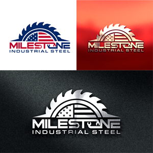 Logo Design by The Lion Studios for Milestone Industrial Steel  | Design: #31376300